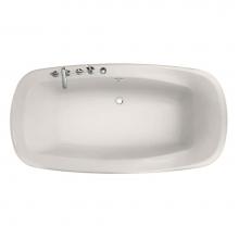 Maax Canada 101318-000-007 - Eterne 72 in. x 41.75 in. Drop-in Bathtub with Center Drain in Biscuit