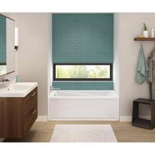 Maax Canada 105520-R-096-001 - Exhibit IFS 59.75 in. x 32 in. Alcove Bathtub with Combined Whirlpool/Aeroeffect System Right Drai