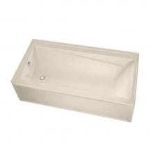 Maax Canada 105548-R-103-004 - Exhibit IFS AFR DTF 59.75 in. x 31.875 in. Alcove Bathtub with Aeroeffect System Right Drain in Bo