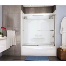 Maax Canada 145014-R-000-019 - TOF-3260 59.75 in. x 33 in. Alcove Bathtub with Right Drain in Thunder Grey