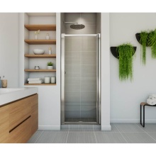 Maax Canada 136635-900-084-000 - Pivolok 27-28.75 x 64.5 in. Pivot Shower Door for Alcove Installation with Clear glass in Chrome