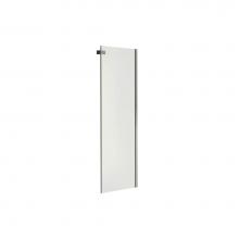 Maax Canada 139395-900-305-000 - Halo 30.75-31.875 in. x 78.75 in. Return Panel with Clear Glass in Brushed Nickel