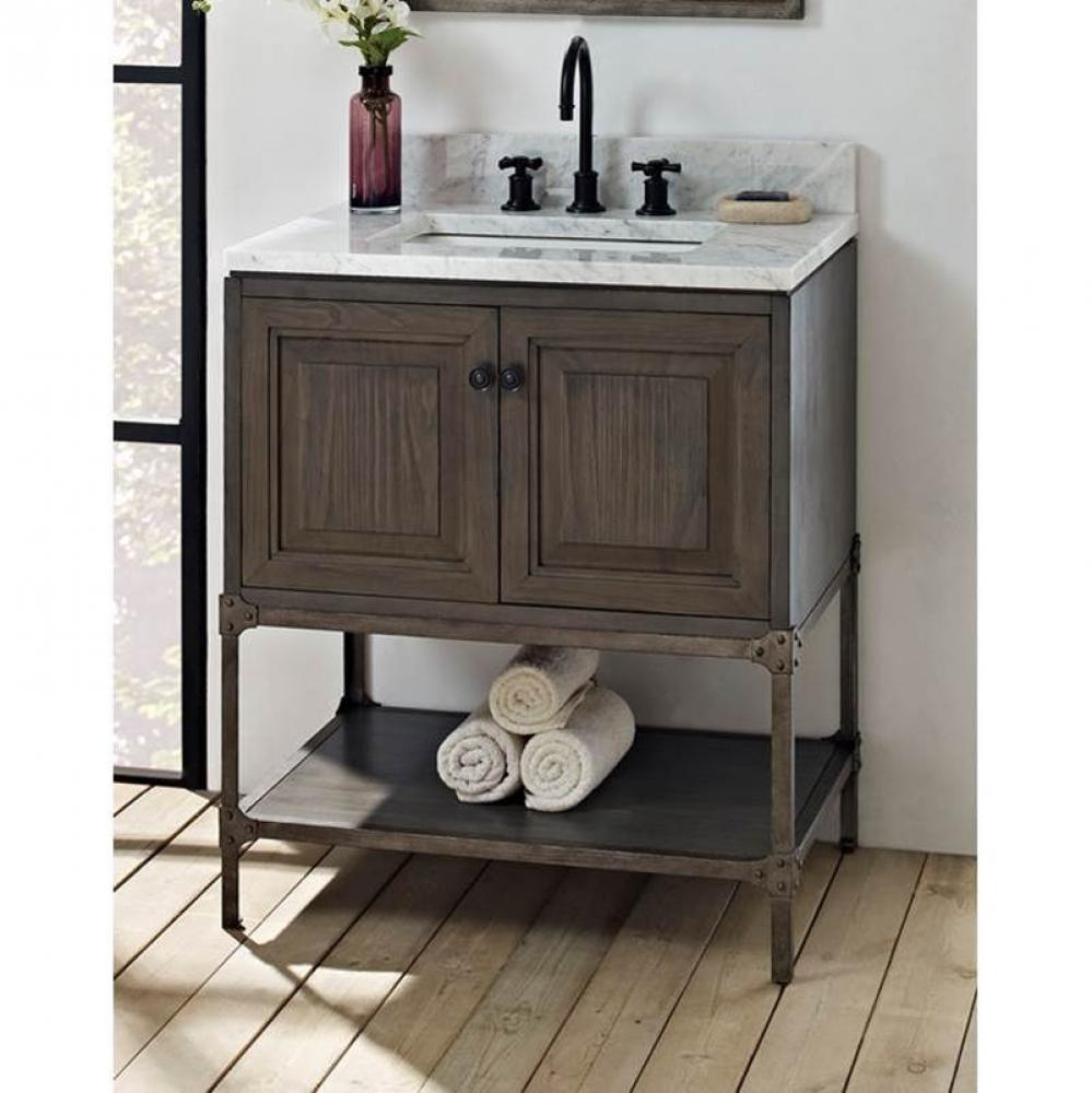 Toledo 30'' Vanity - Door - Driftwood Gray