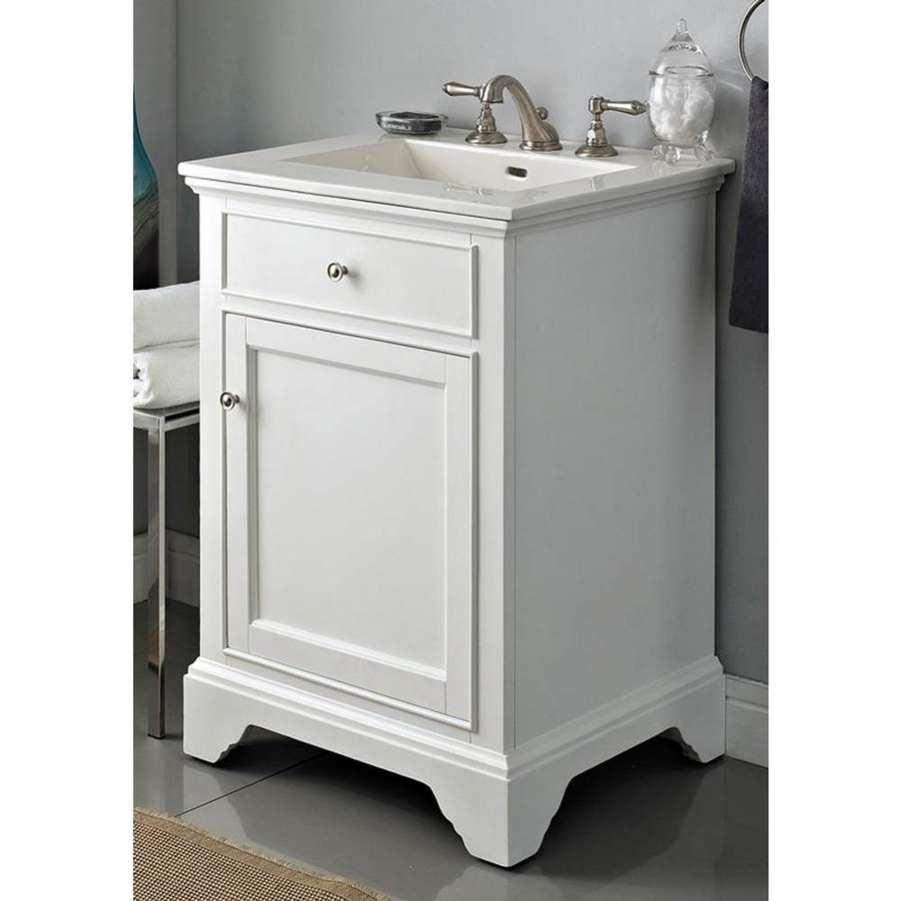 Framingham 24'' Vanity - Polar White