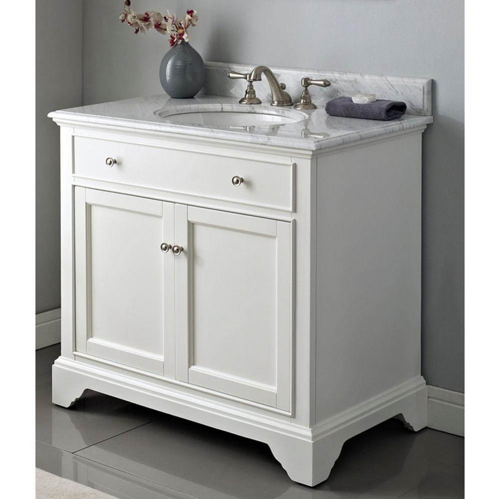 Framingham 36'' Vanity - Polar White