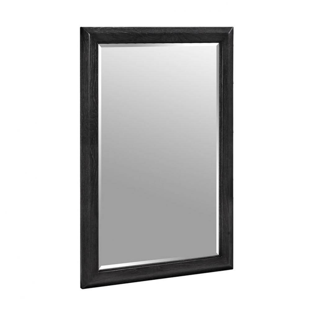 Charlottesville w/Nickel 24'' Mirror - Vintage Black