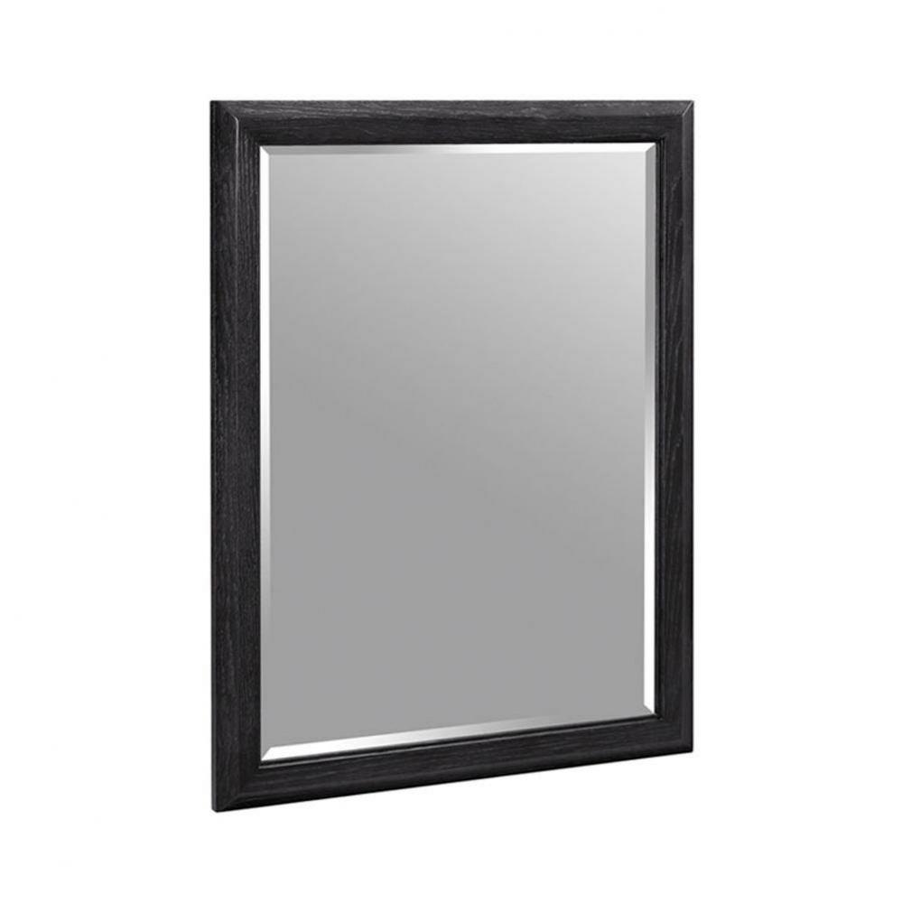 Charlottesville w/Nickel 28'' Mirror - Vintage Black