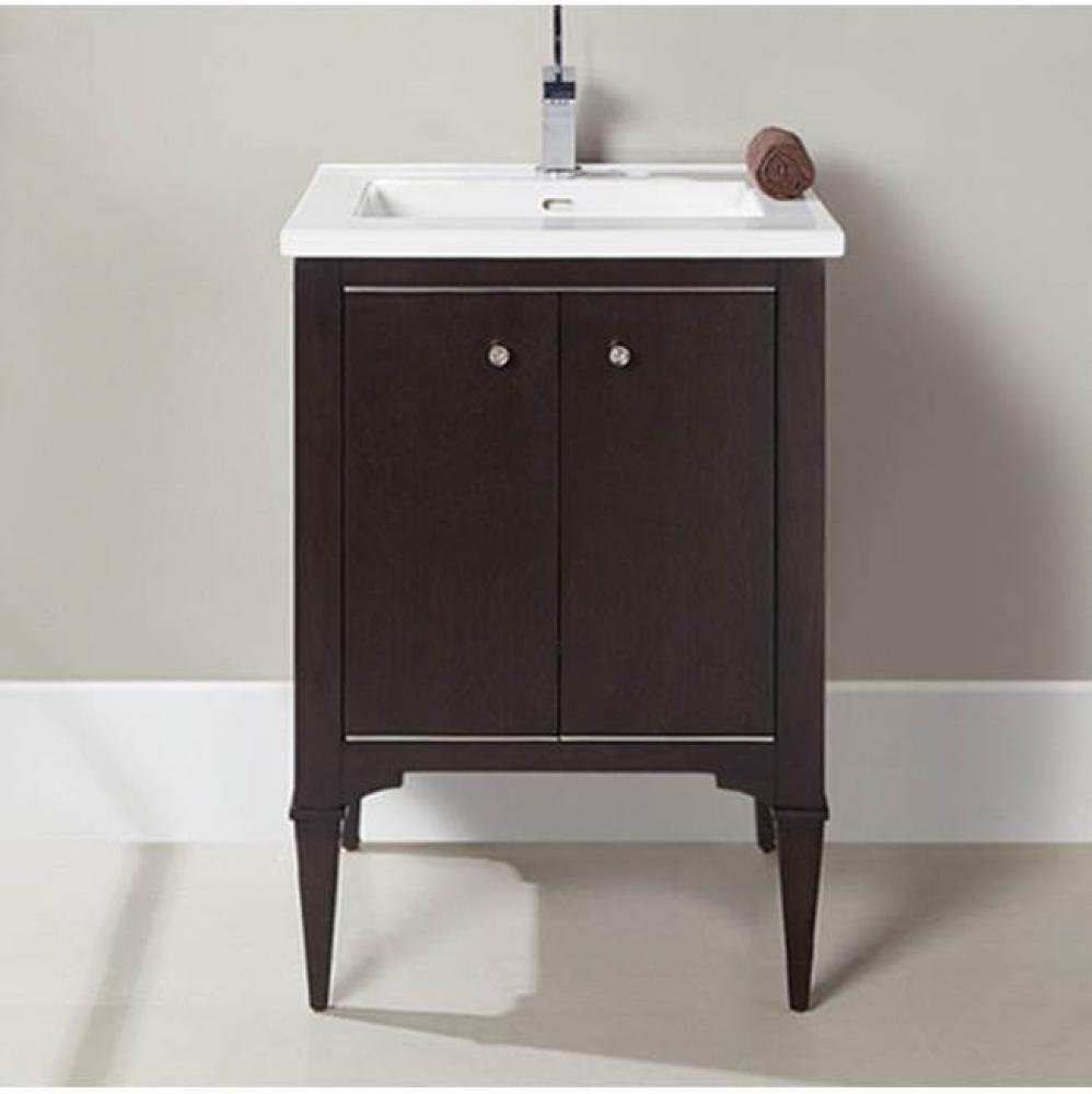 Charlottesville w/Nickel 24'' Vanity - Door - Vintage