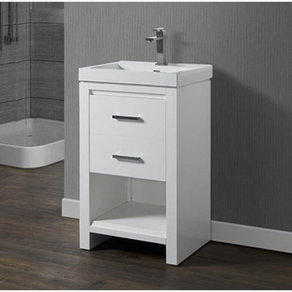 Studio One 21x18'' Vanity - Glossy White