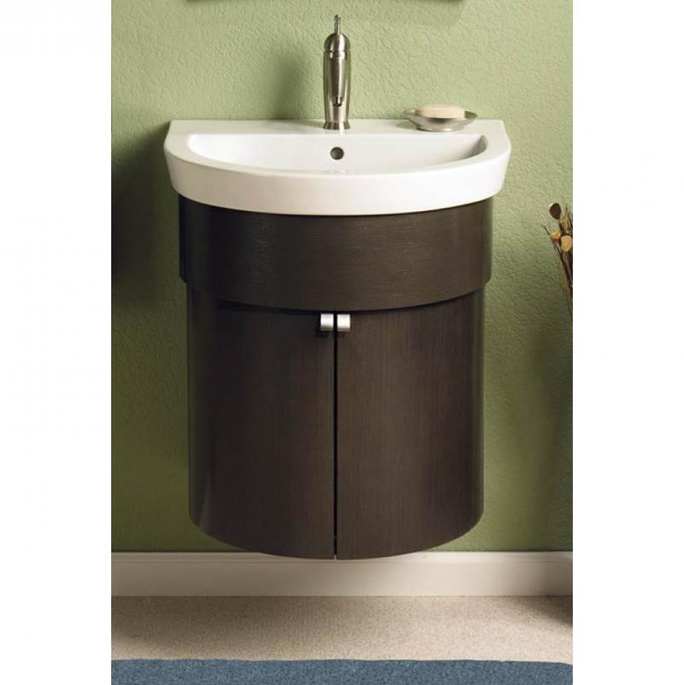 Boulevard 24'' Curved Wall Mount Vanity and Sink