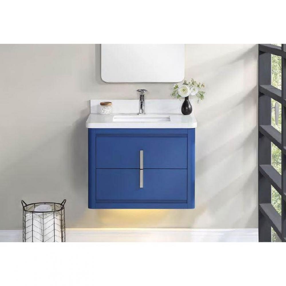 30x20'' Wall Mount Vanity, Top & Sink Set