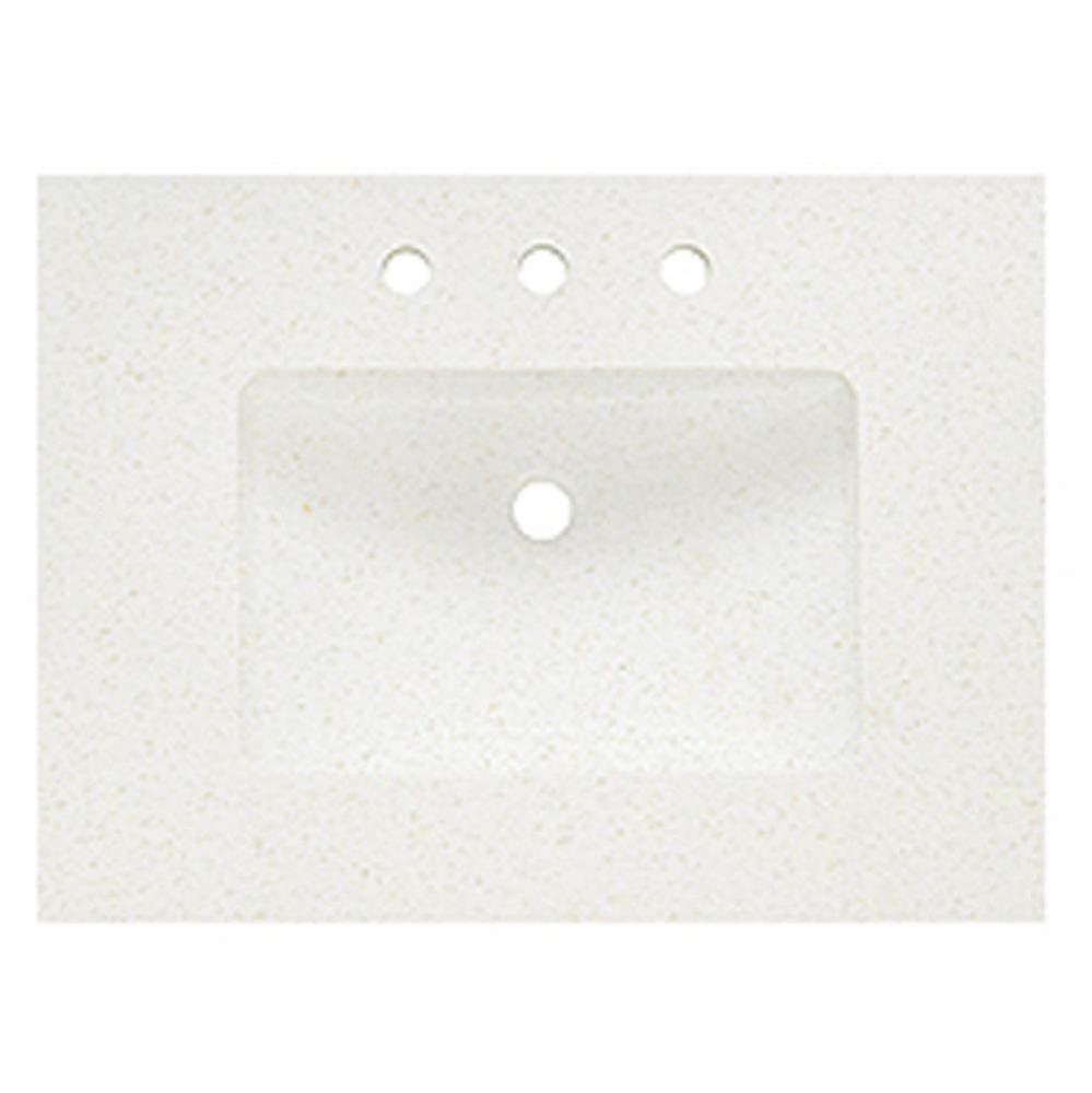 2inch - 30'' Eggshell (EG) Quartz Top - 8''