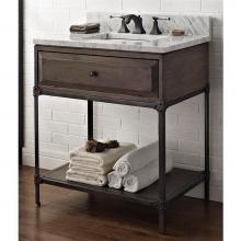 Fairmont Designs Canada 1401-VH30 - Toledo 30'' Open Shelf Vanity - Driftwood Gray
