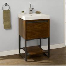 Fairmont Designs Canada 1505-VH2118 - M4 21x18'' Open Shelf Vanity - Natural Walnut