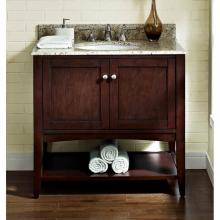 Fairmont Designs Canada 1513-VH36 - Shaker Americana 36'' Open Shelf Vanity - Habana