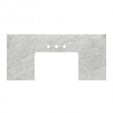 Fairmont Designs Canada T3-FV5023WC - 3cm (1-1/4'') 49.5x23'' White Carrera (WC) Marble Farmhouse