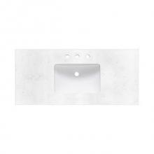 Fairmont Designs Canada TQ-S4822CQ8 - 2inch - 48'' Carrera (CQ) Quartz Top - 8'' widespread