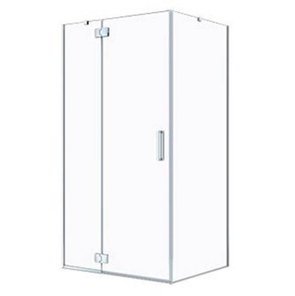 AZELIA 3260 Pivoting shower door, Chrome/Clear AZELIA 3260