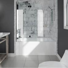 Neptune Entrepreneur Canada E15.21222.500010.10 - ALBANA bathtub 32X66 AFR with Tiling Flange and Skirt, Right drain, Activ-Air, W