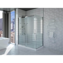 Neptune Entrepreneur Canada 220005-503-001-002 - Impact 6032 Acrylic Corner Shower Base in White with Right Drain