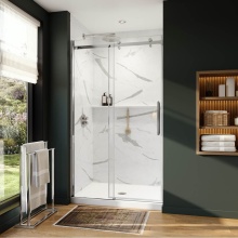 Neptune Entrepreneur Canada 220286-900-084-000 - Axion 44 1/2-47 x 78 3/4 in. 8mm Sliding Shower Door for Alcove Installation with Clear glass in C