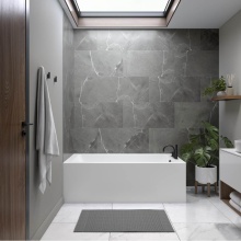 Neptune Entrepreneur Canada 220491-L-110-001-R - Pia 3060 IFS AFR Acrylic Right Corner Left-Hand Drain Activ-Air Bathtub in White