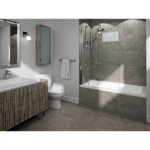 Neptune Entrepreneur Canada 220460-000-001-002 - Albana 3266 IF AFR Acrylic Alcove Right-Hand Drain Bathtub in White