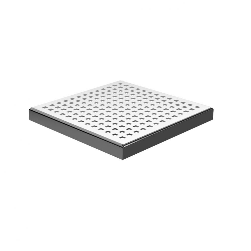 A1 square Stainless steel grate 4'' x 4''