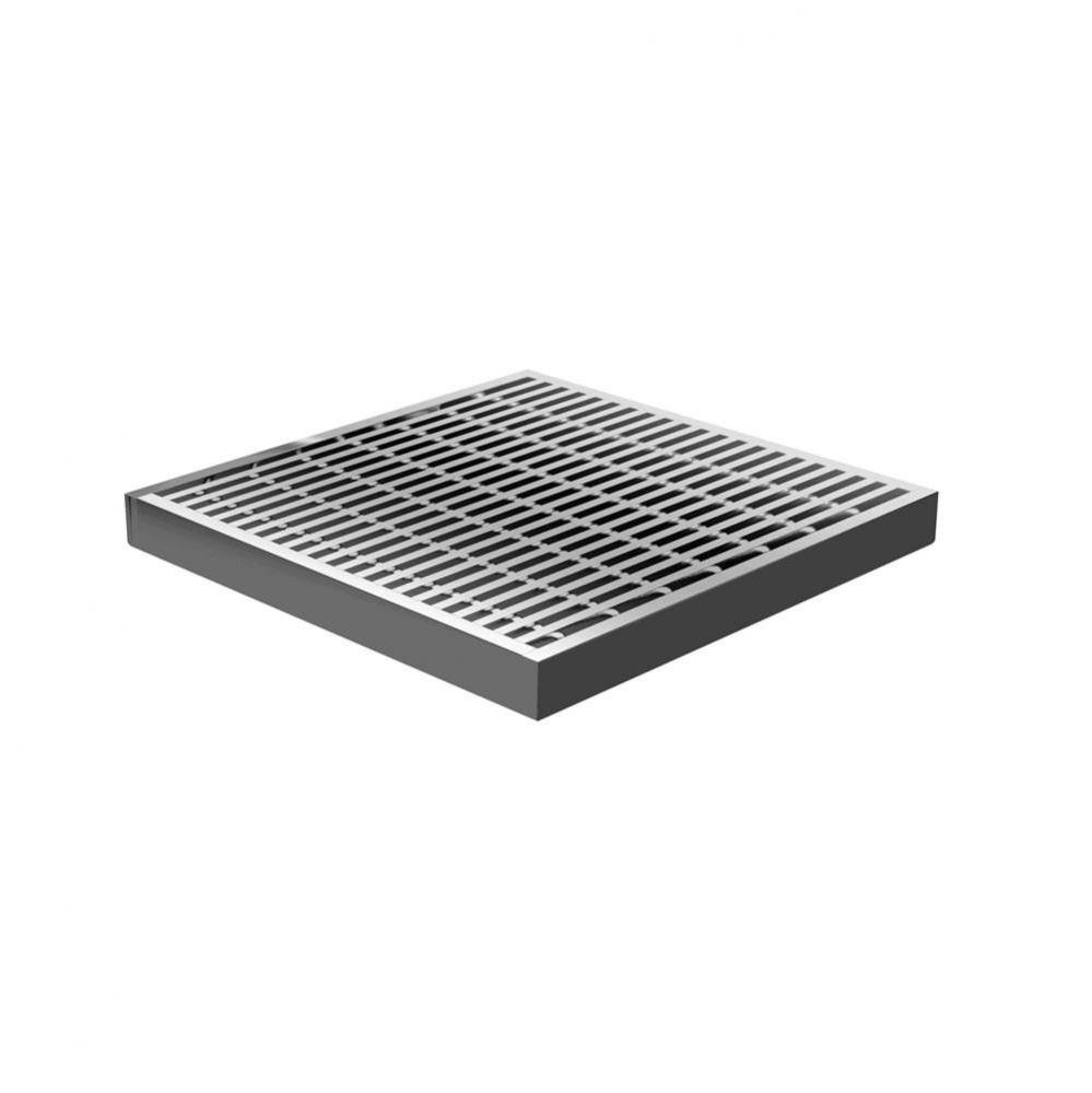 C1 square Stainless steel grate 8'' x 8''