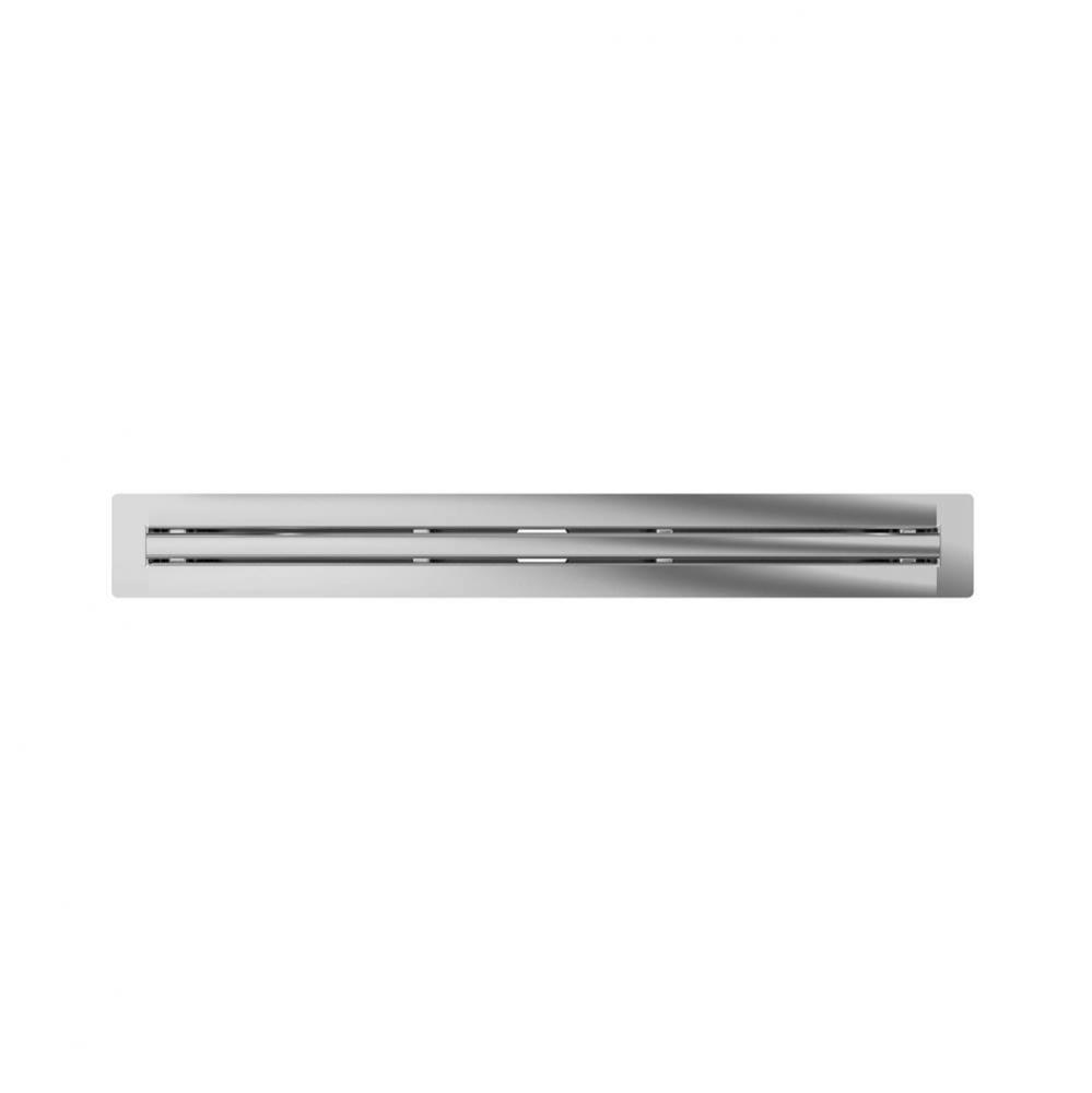 Mini 42'' stainless steel rough in and 42'' B1 grate kit