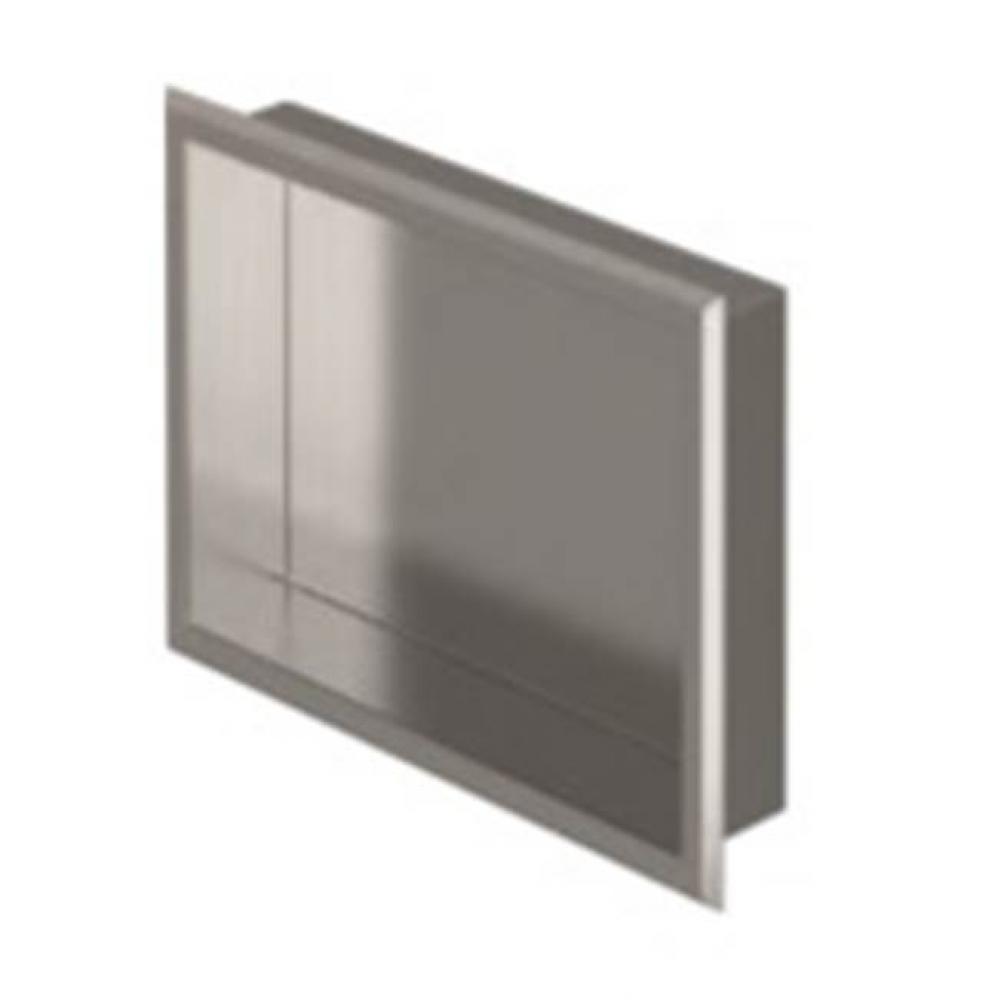 Stainless steel polished niche 6'' x 12'' x 3'' (152mm x 305mm x 76m