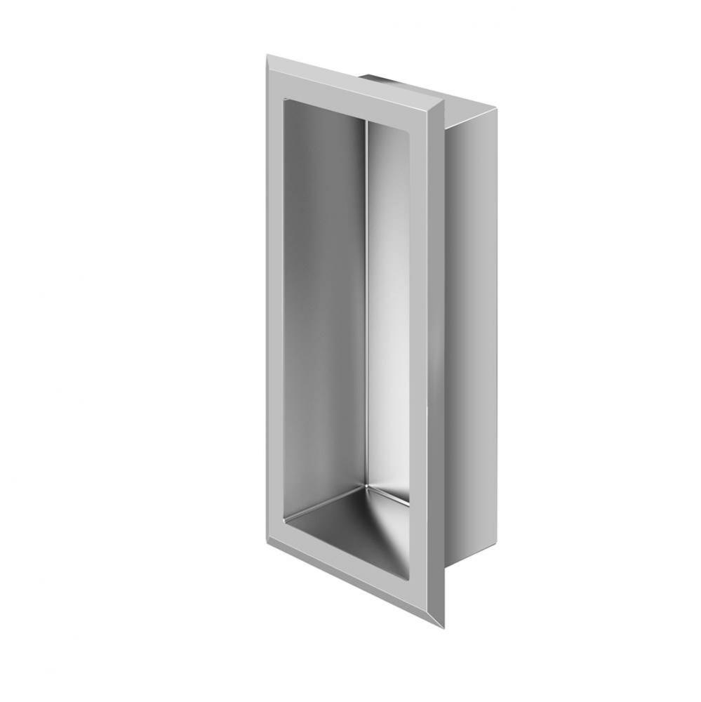 Stainless steel niche 6'' x 12'' x 3'' (152mm x 305mm x 76mm)