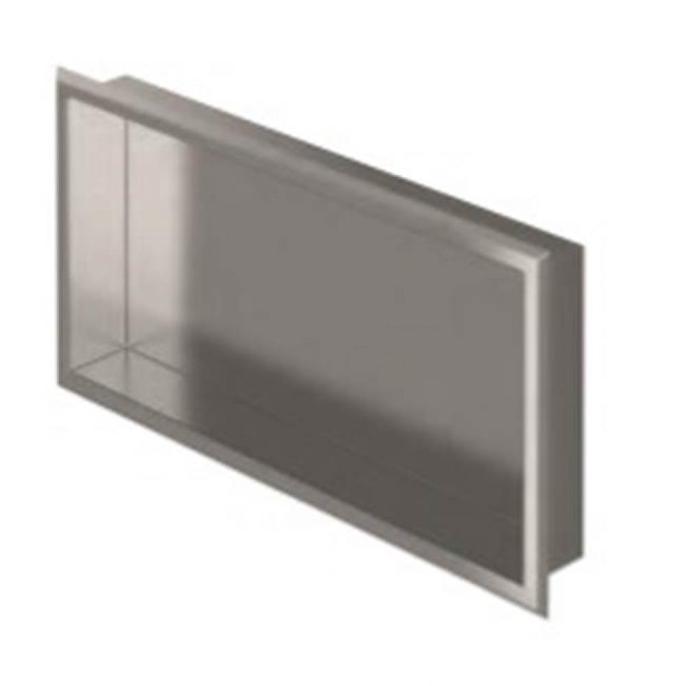 Stainless steel polished niche 12'' x 24'' x 3'' (305mm x 610mm x 76