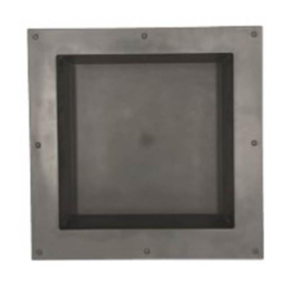 Abs niche 16'' x 16'' x 4'' (406mm x 406mm x 95mm)