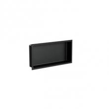 Zitta Canada ANR12240407 - Matte black stainless steel niche 12'' x 24'' x 3-3/4'' (305mm x 610