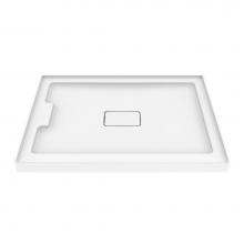 Zitta Canada B6036CREL1 - Shower tray column left flange 60x36 white