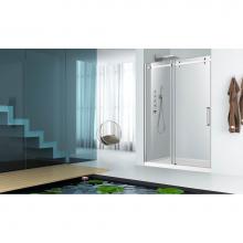 Zitta Canada DPA5400ASTC21 - Piazza 54 chrome clear straight shower door