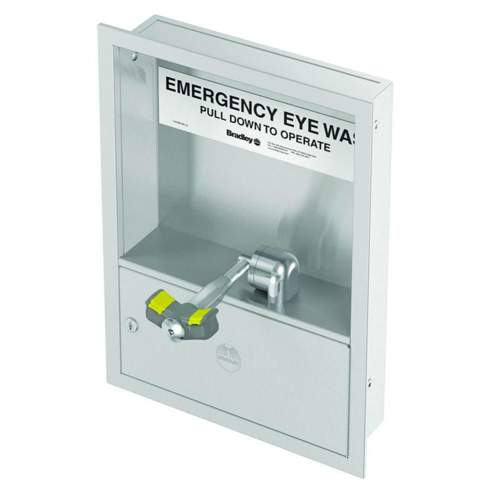 Cabinet-Mount Swing-Down Halo Eyewash