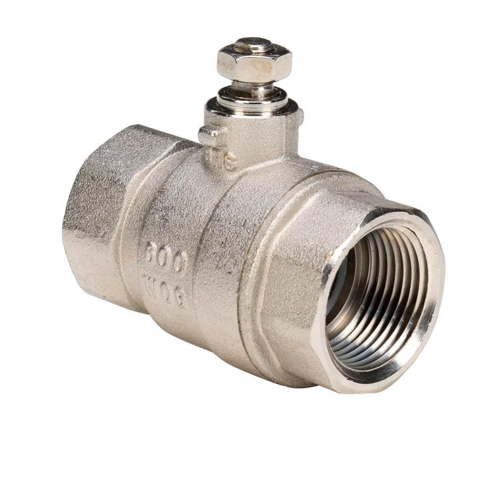 1'' Chrome Plated Brass Ball Valve