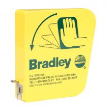 Bradley 128-135 - Eyewash Yellow Plastic Handle