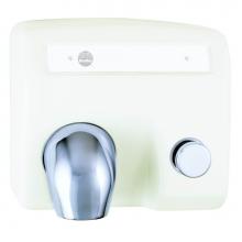 Bradley 2904-2800CE - Hand Dryer, Push Button, Cast Iron