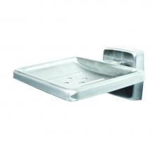 Bradley 9014-000000 - Soap Dish, Satin Stainless, Surface