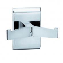 Bradley 912-000000 - Robe Hook, Double, Chrome Plated