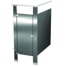 Bradley IC13660-SS - Stainless Steel, One Corner Wall