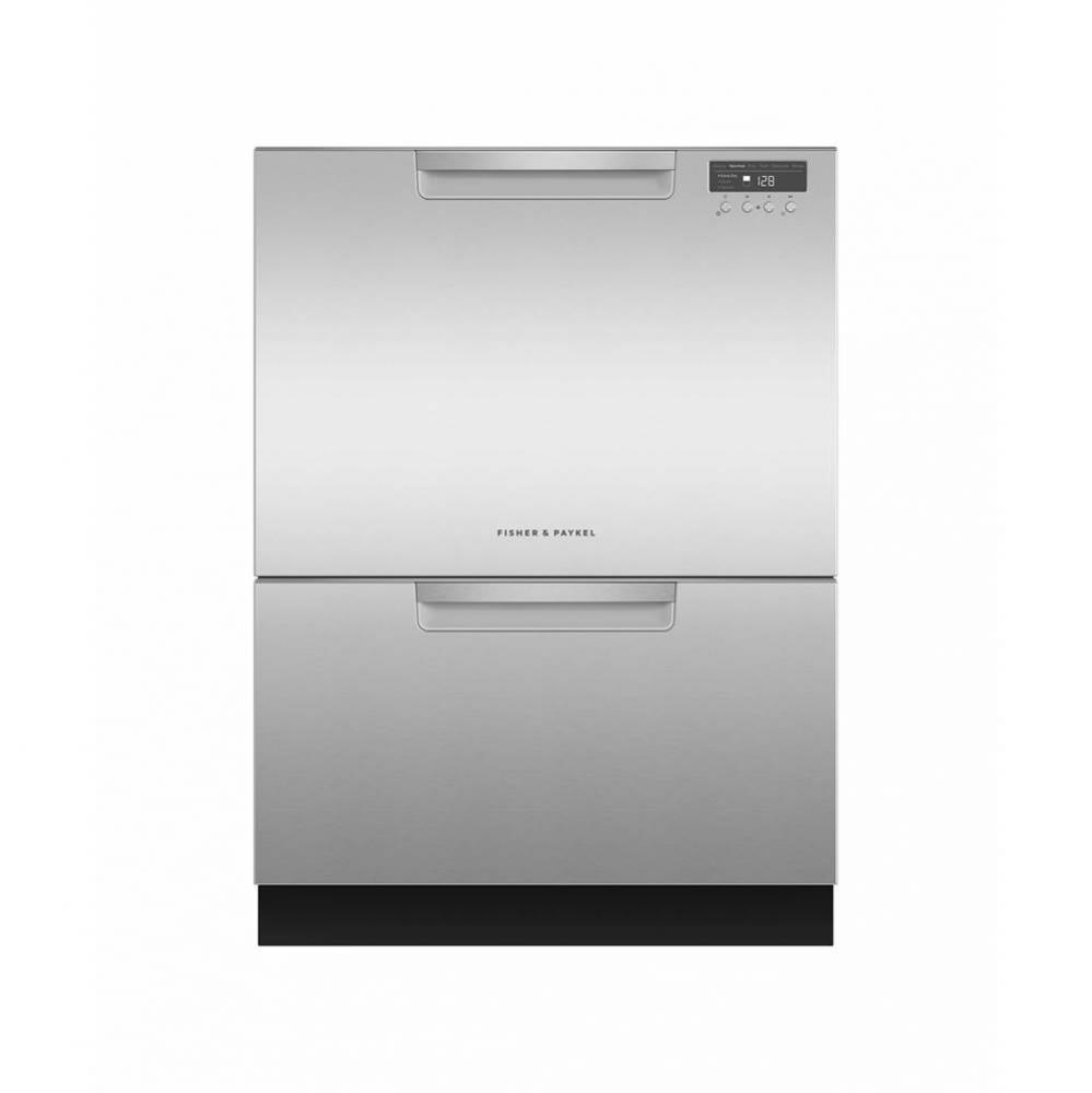 Double DishDrawer, 14 Place Settings, Water Softener