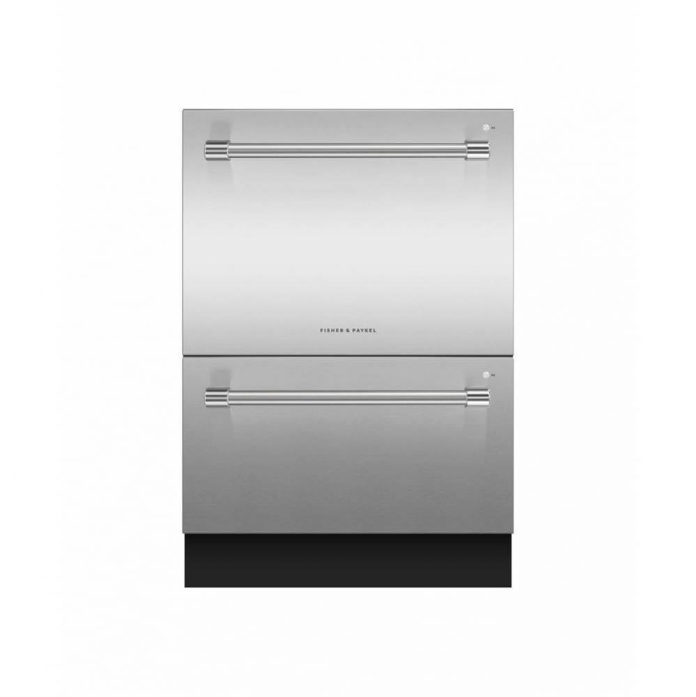 Double DishDrawer Dishwasher, 14 Place Settings, Sanitize