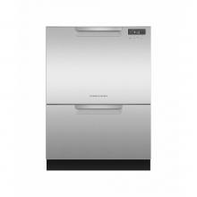 Fisher Paykel 81600 - Double DishDrawer, 14 Place Settings, Water Softener