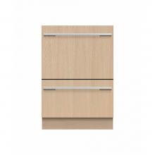 Fisher Paykel 81216 - Double DishDrawer, 14 Place Settings, Panel Ready