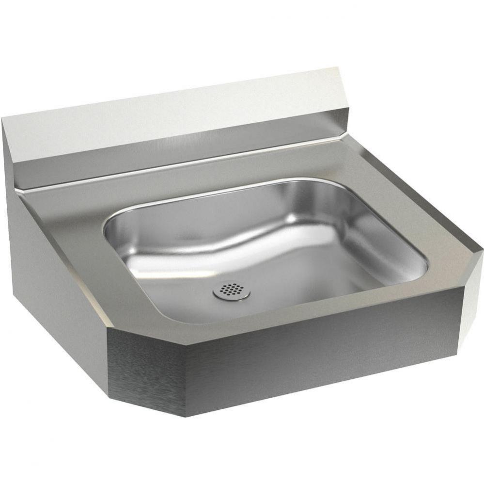 Hand wash basins - Wall Hung Wash Basins, 18 gauge