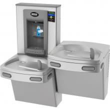Franke Commercial Canada KEPACSL-EBF-STN - Drinking fountains - Non-chilled Split Level Drinking Fountain - Electronic